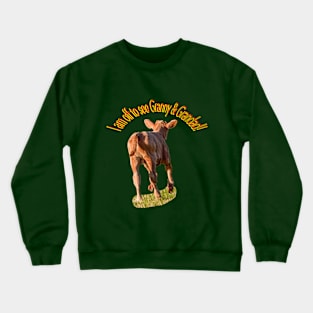 Off to Gran and Granddads Crewneck Sweatshirt